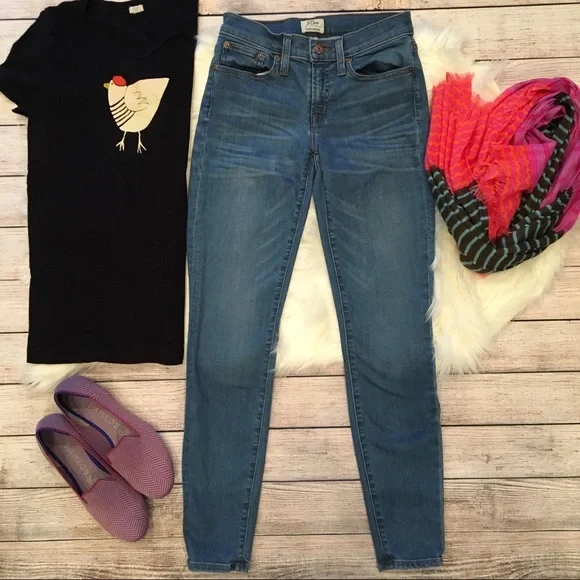 J.Crew Toothpick 24 Stewartby Wash 24 - Picture 2 of 8